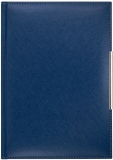 Agenda de lux B5, culoare navy, 244 file, Alicante 